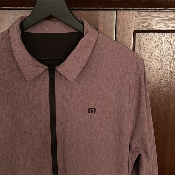 TRAVIS MATHEW L/S REVERSIBLE LIGHT WEIGHT GOLF JACKET. NWOT - Picture 2 of 12